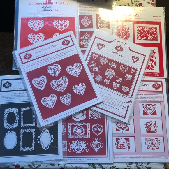 Vintage & New Valentines Day Card & Scrapbook Set - Picture 4 of 8